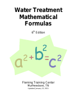 Water Treatment Mathematical Formulas.pdf